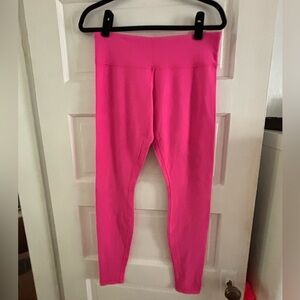 lulu lemon pink leggings size 8